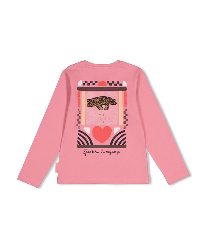 Meisjes longsleeve roze