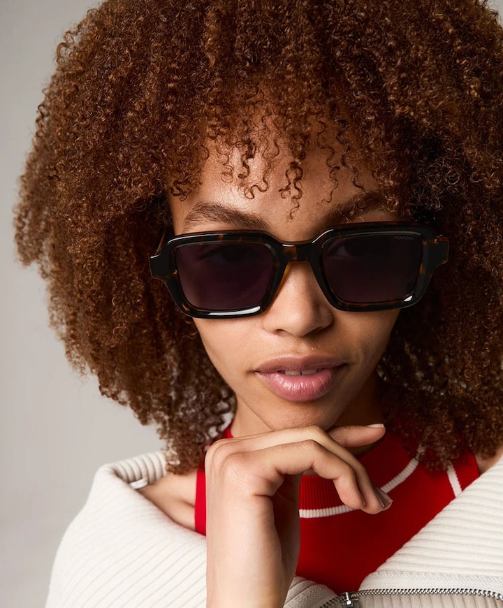 Heren zonnebril geel