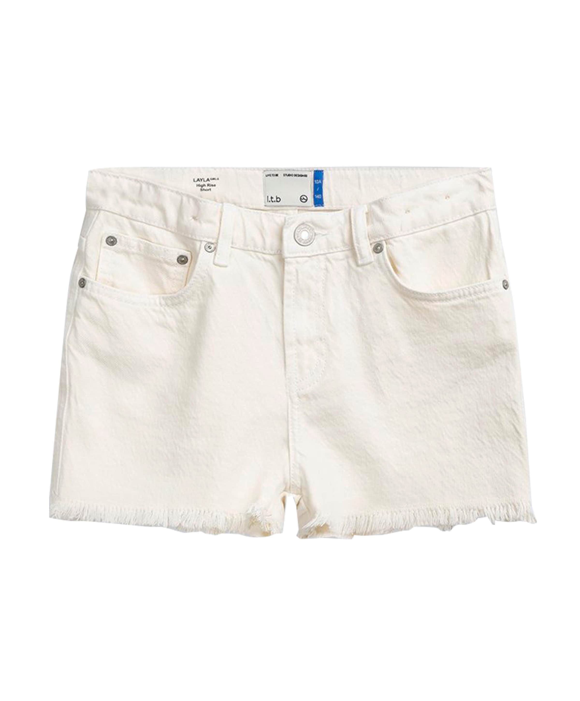 Layla G meisjes korte broek wit