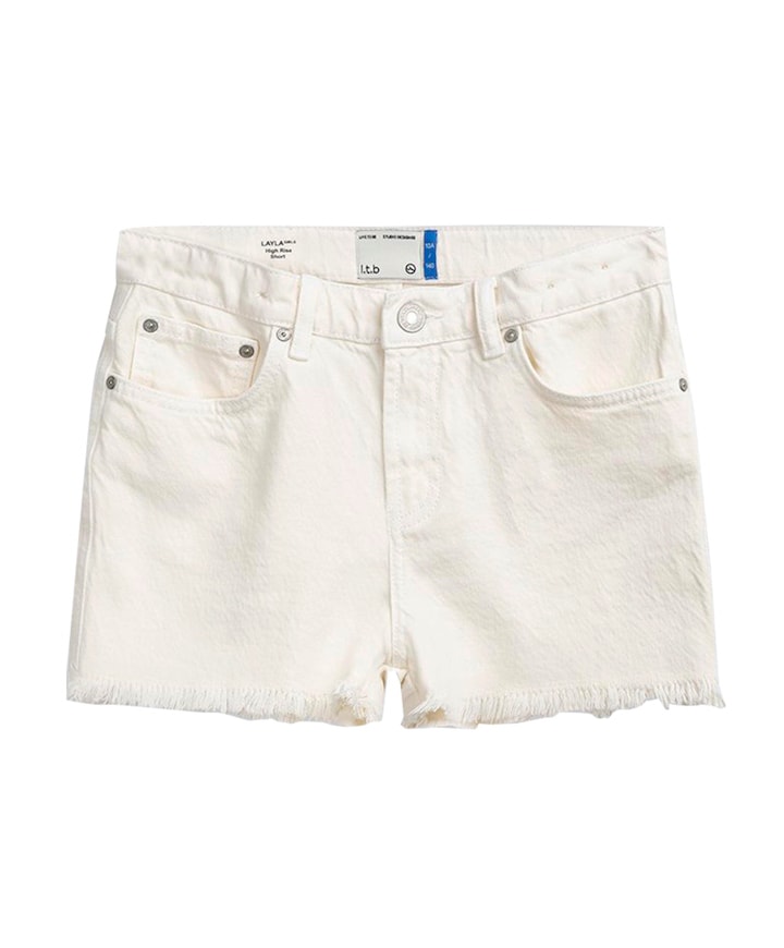 Layla G meisjes korte broek wit