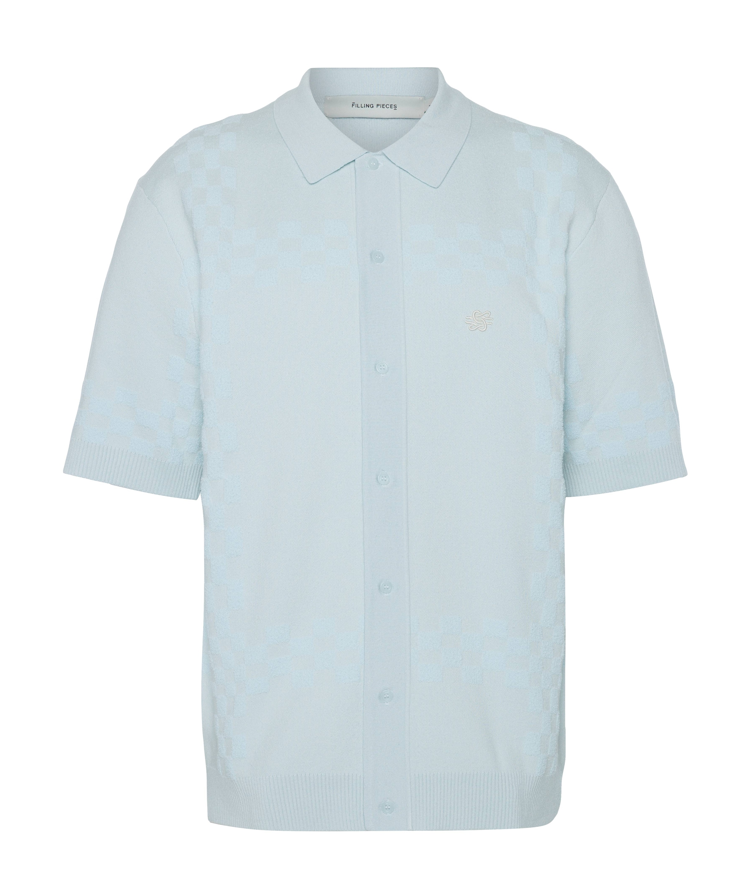 Heren polo blauw
