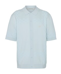 Heren polo blauw