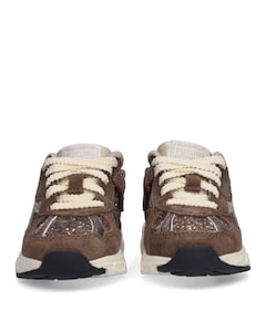 Daan Dash meisjes sneakers bruin