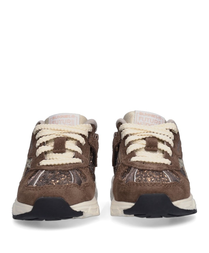 Daan Dash meisjes sneakers bruin