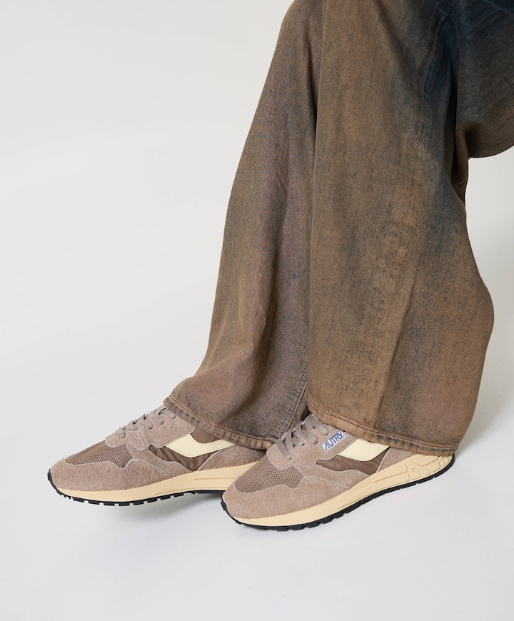 REELWIND LOW WOM dames sneakers bruin