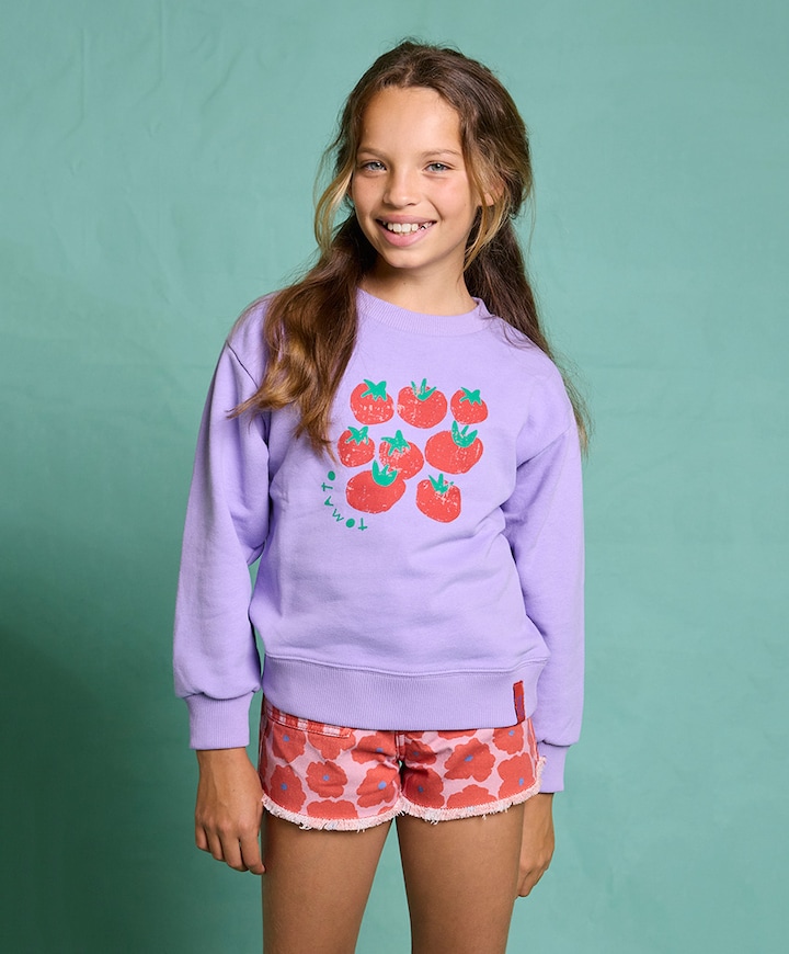 meisjes korte broek rood