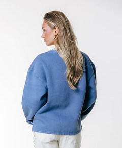 Dames sweater blauw