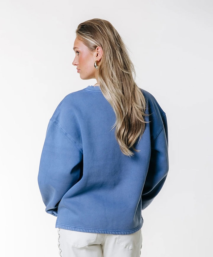 Dames sweater blauw