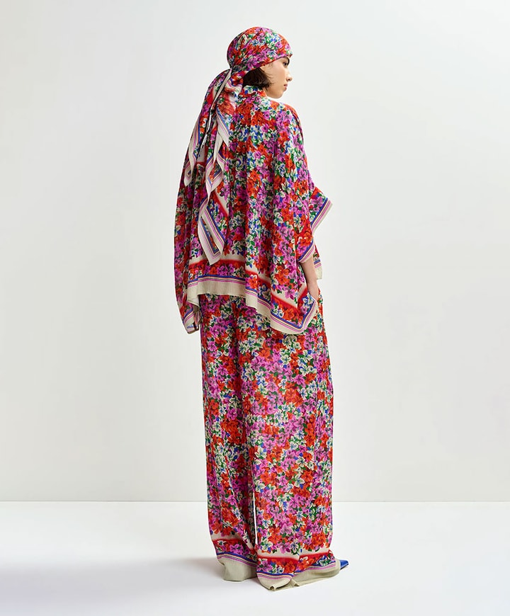 Dames blouse multicolor