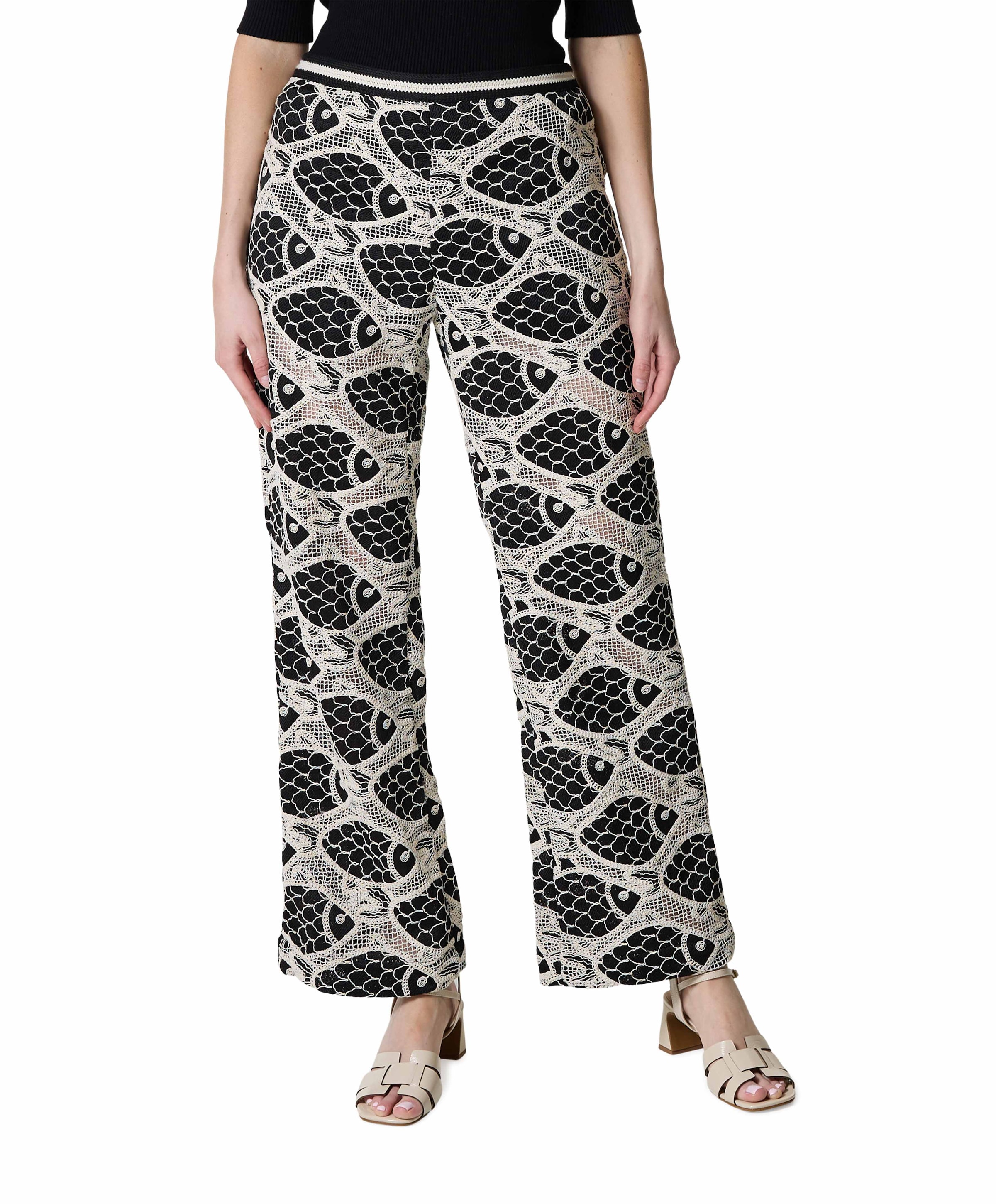 Mora dames broek zwart