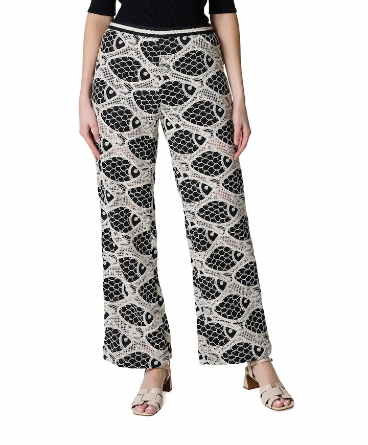 Mora dames broek zwart