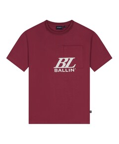 Jongens T-shirt bordeaux