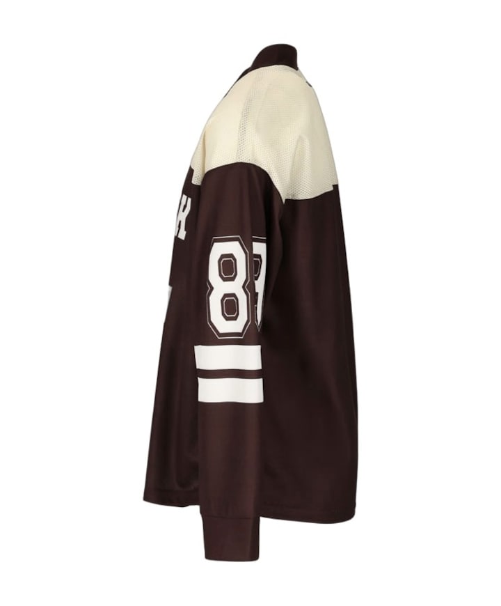Meisjes longsleeve bruin
