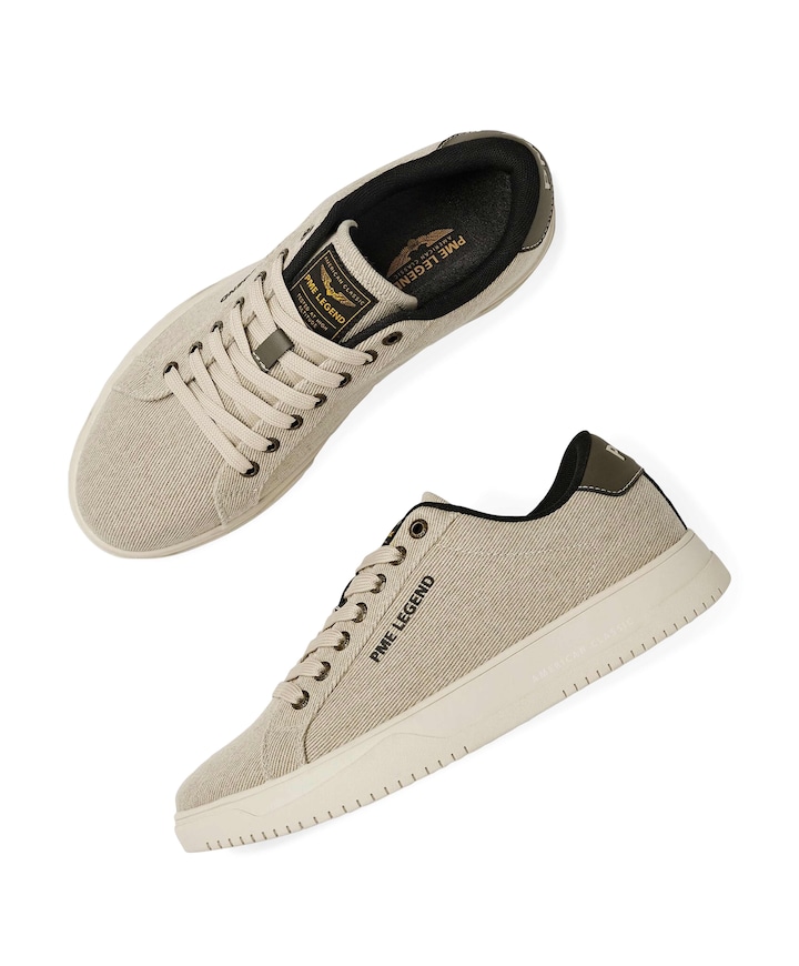 Low sneaker Crewman heren sneakers beige
