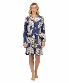 Dames nachthemd blauw