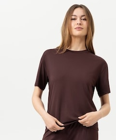 Dames T-shirt bordeaux