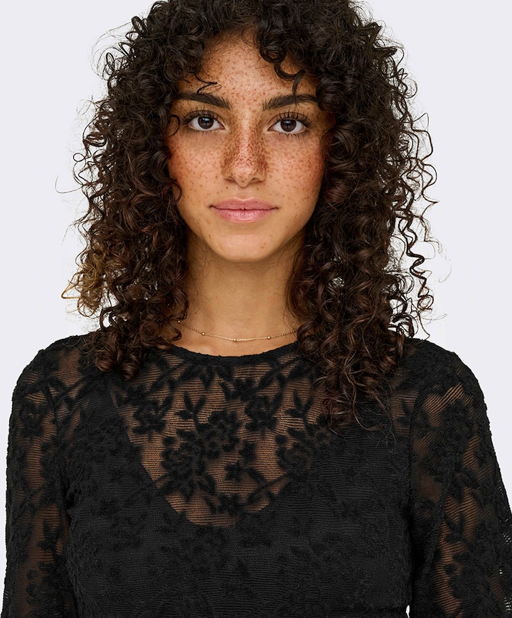 Dames top zwart