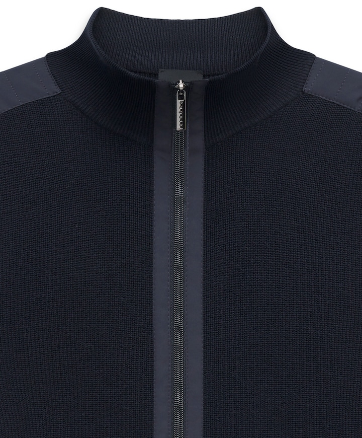 Heren vest blauw