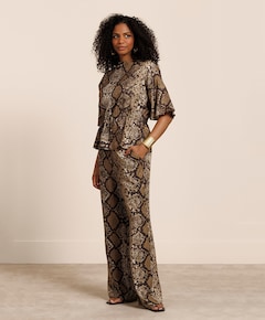 Dames blouse beige