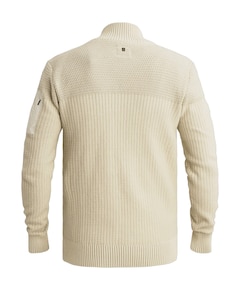 Heren vest ecru
