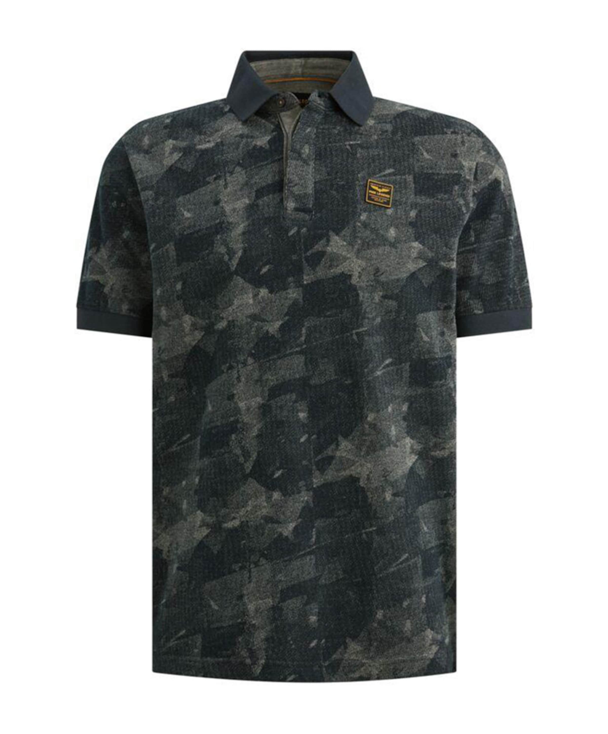 Heren polo grijs