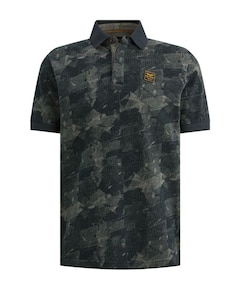Heren polo grijs