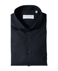 Overhemd lange mouw blauw