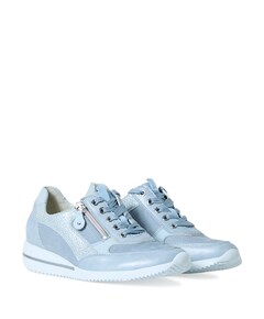 Himona  dames sneakers blauw