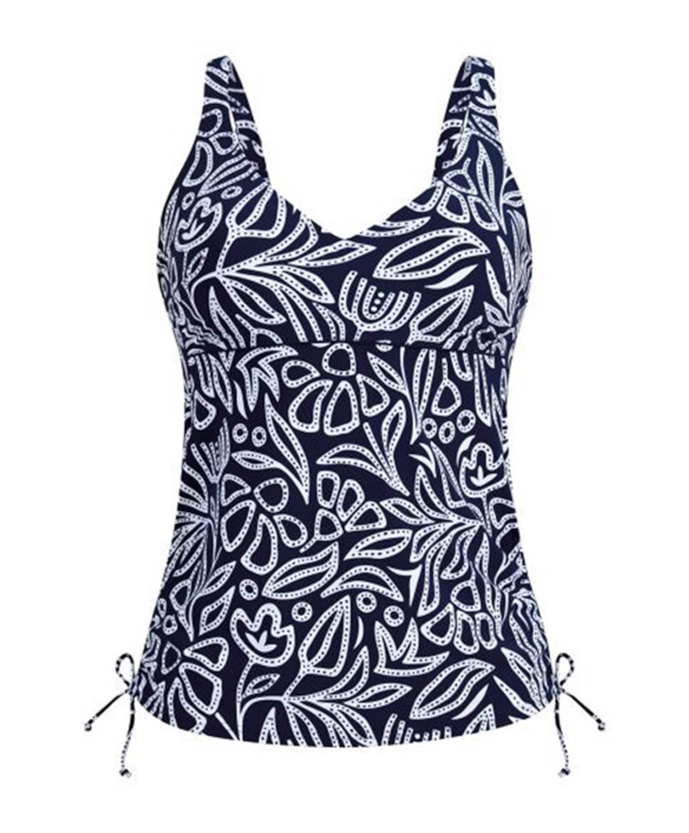 Dames bikinitop blauw