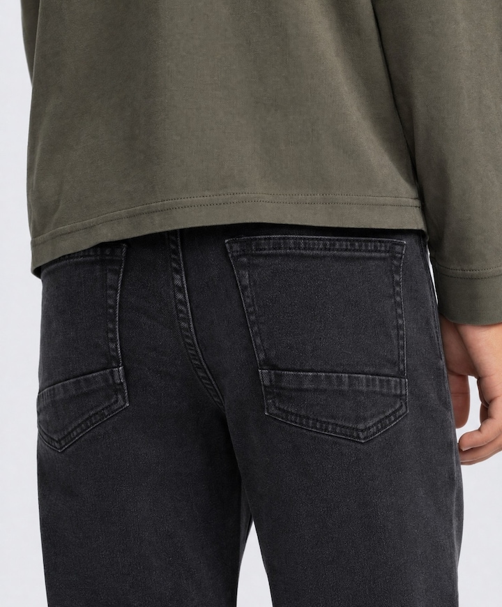 jongens broek zwart