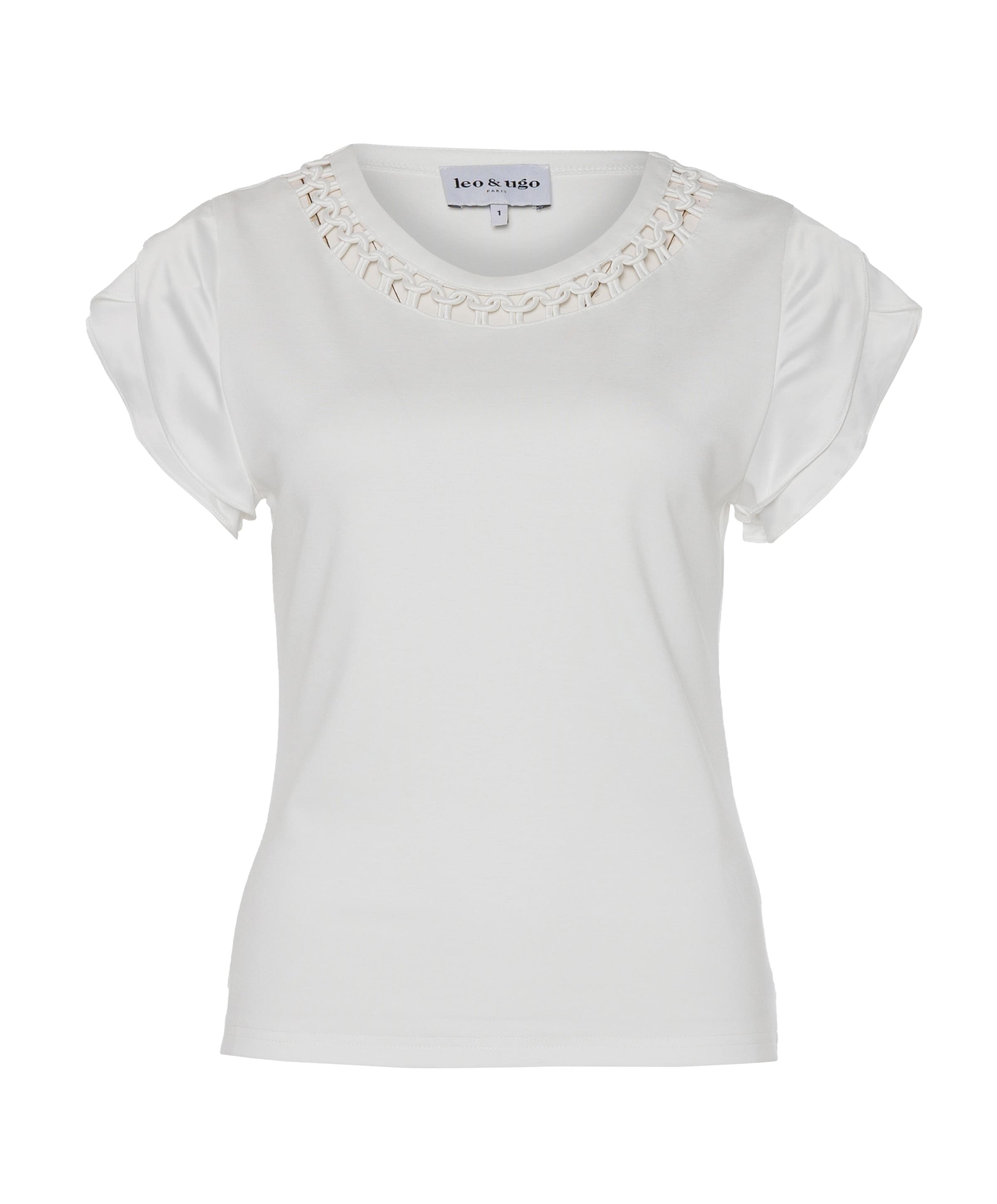 Dames T-shirt ecru