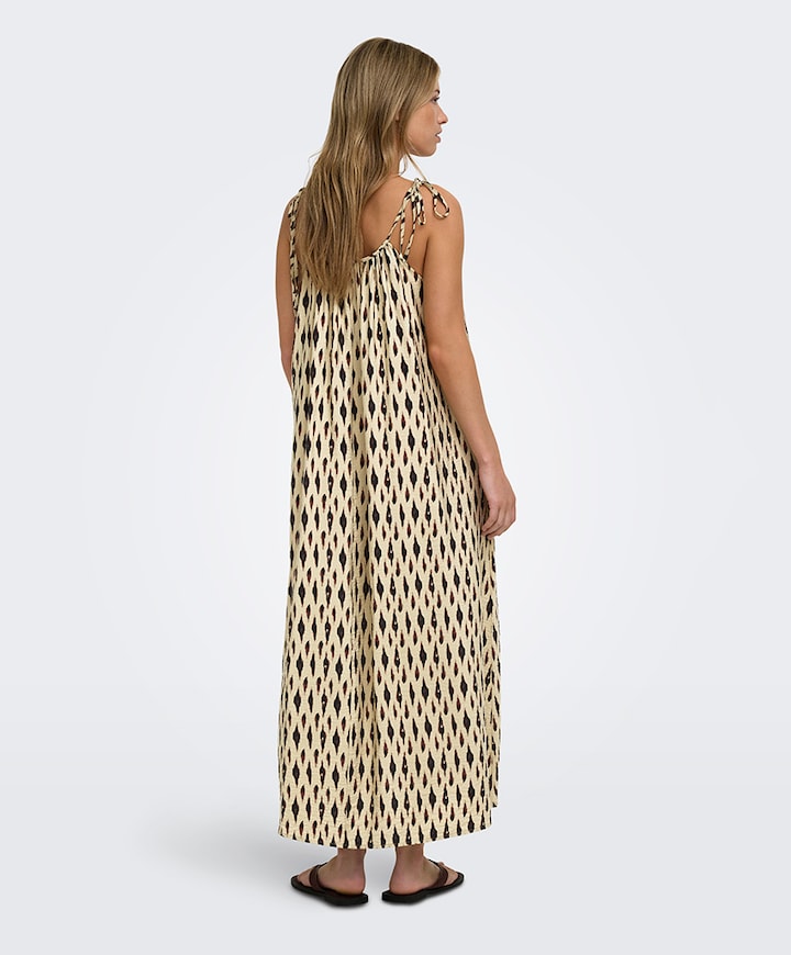 Dames jurk beige