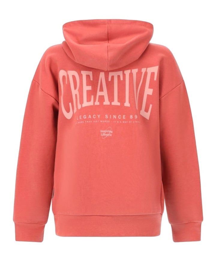 Jongens hoodie oranje