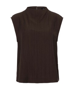Dames top bruin