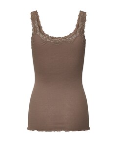 Dames top bruin