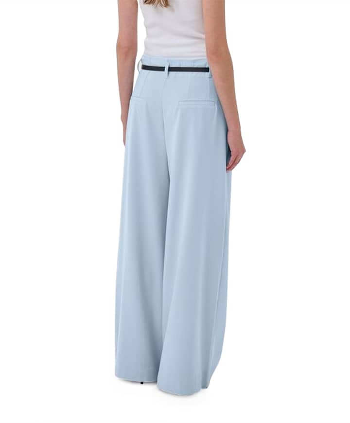 MWHace Sille High Wide dames broek blauw