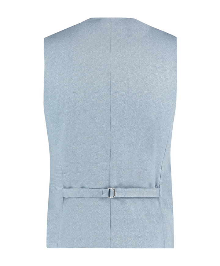 Heren gilet blauw