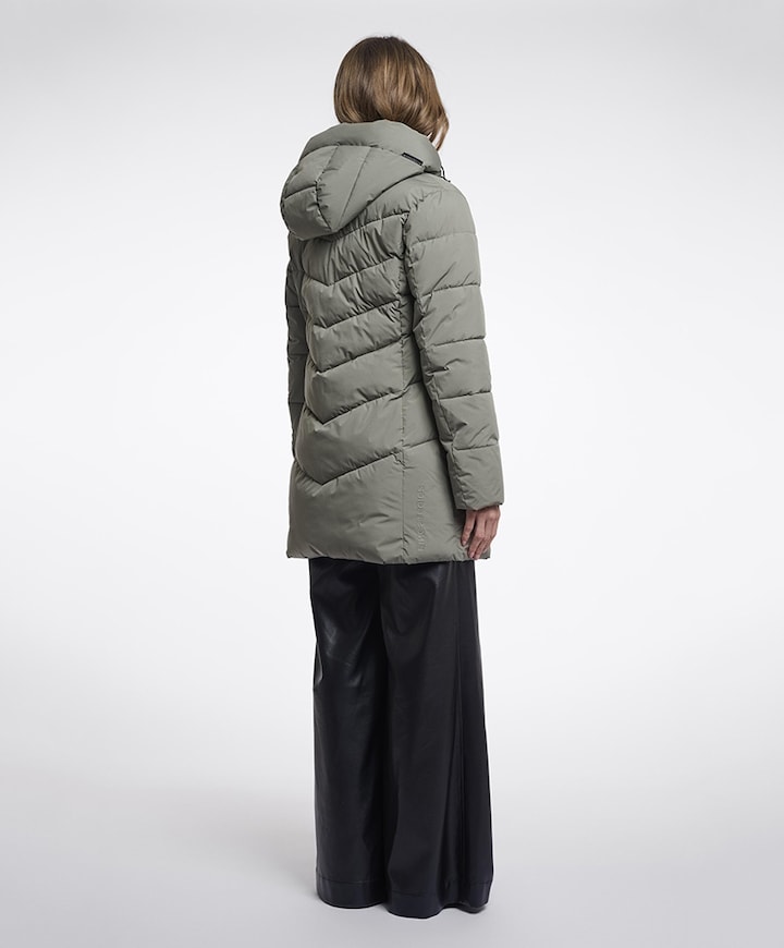 Dames jas groen