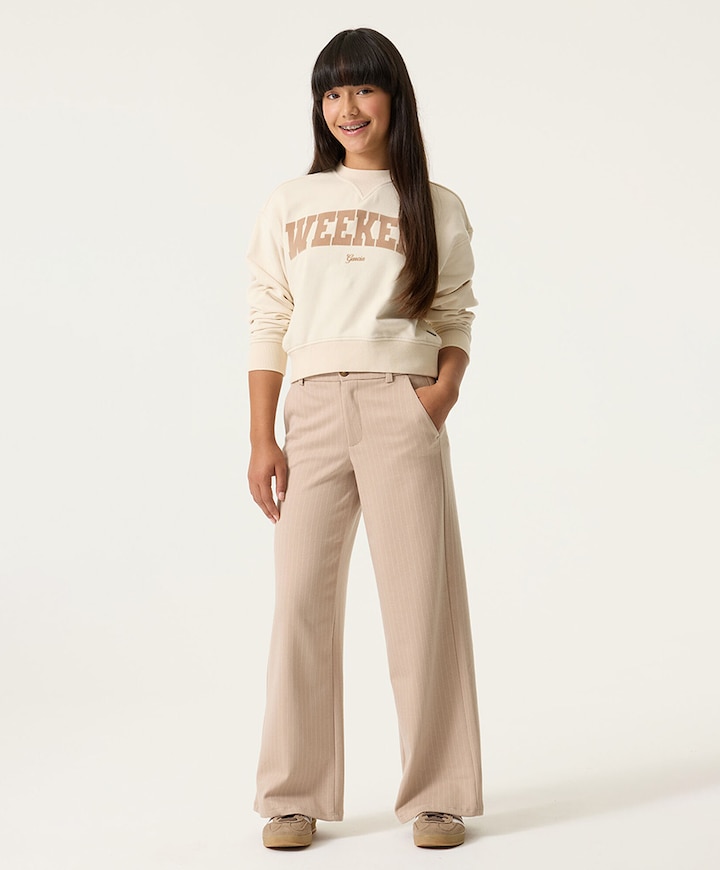 M262525 meisjes broek beige