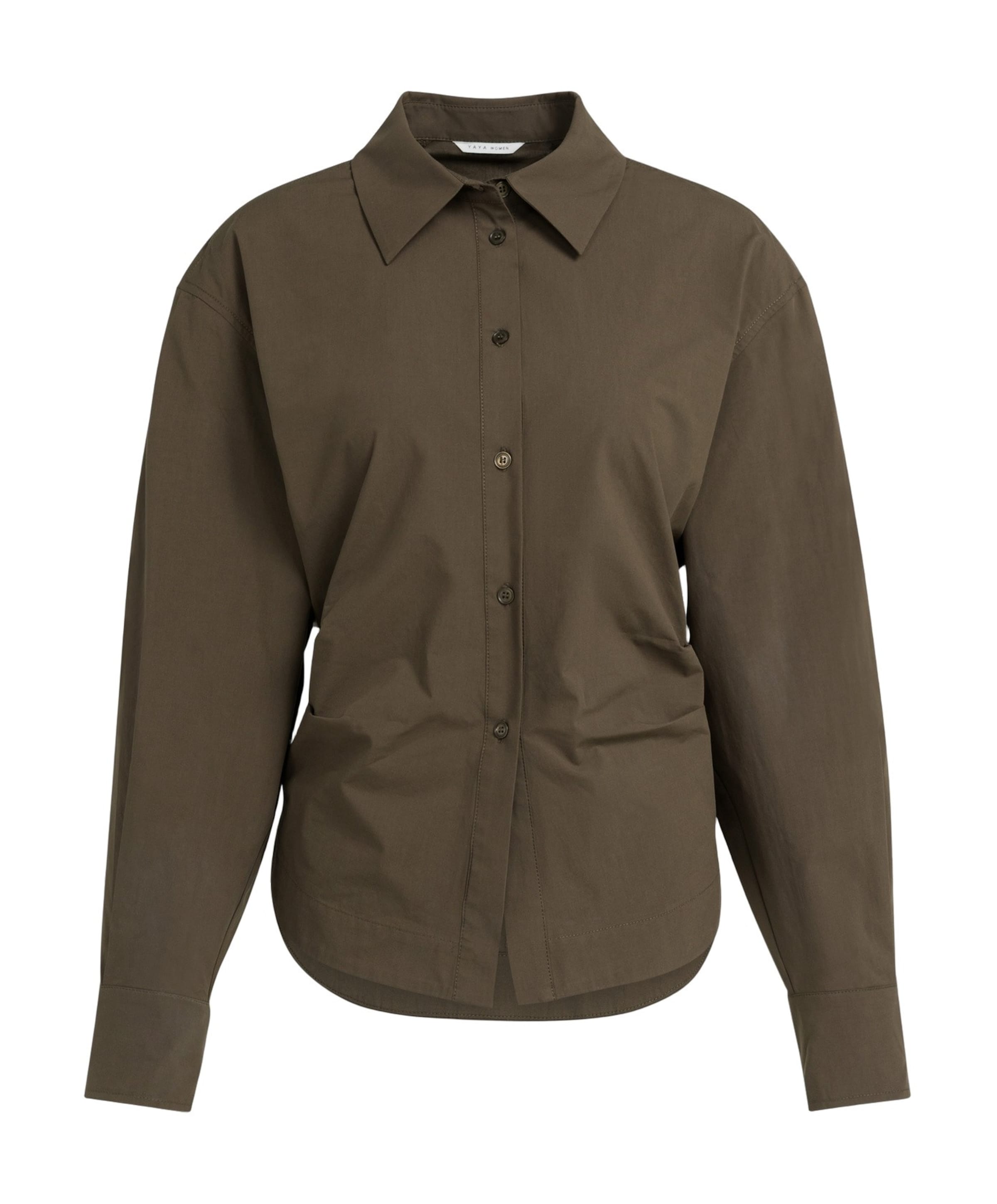 Dames blouse bruin