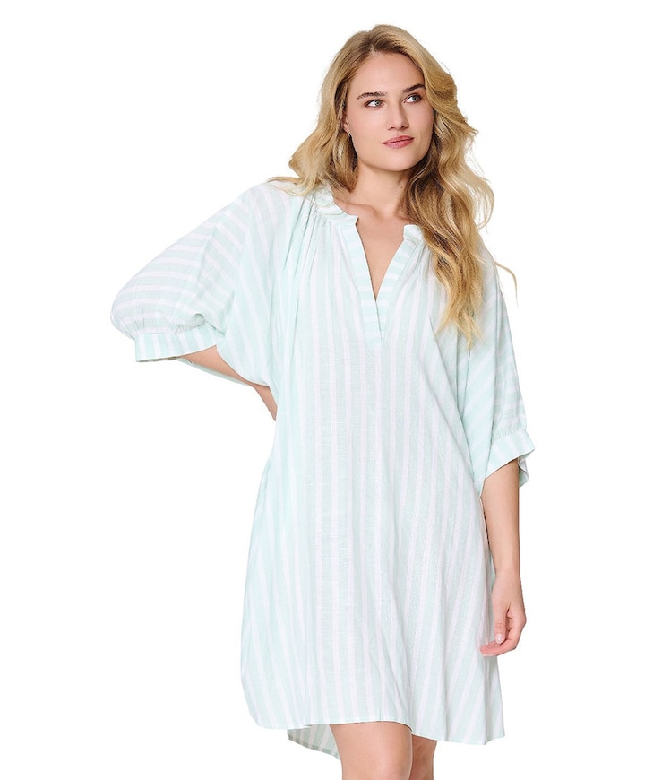 Dames nachthemd groen