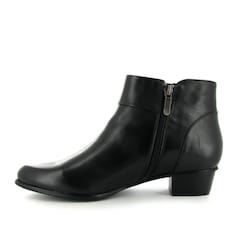 dames enkellaarzen blauw