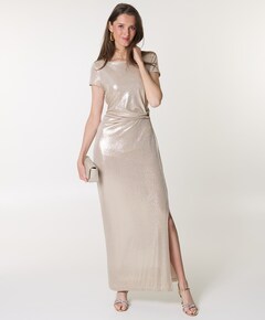 Dames jurk beige