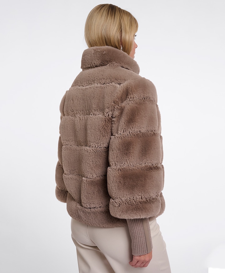 Dames jas beige