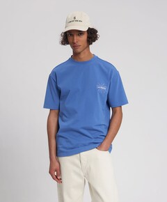 Heren T-shirt blauw