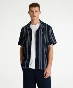 Heren overshirt blauw