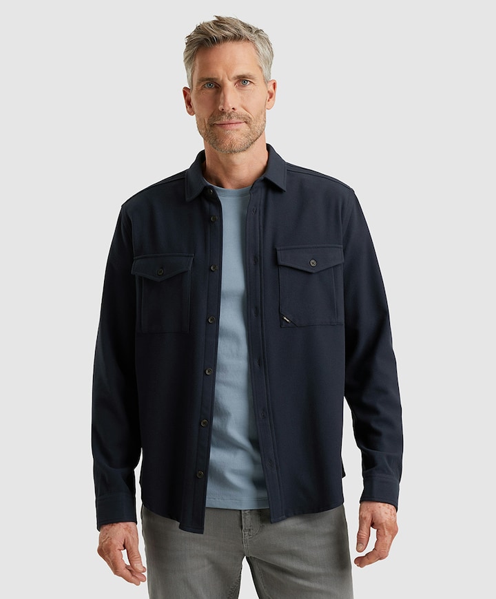 Overshirt blauw