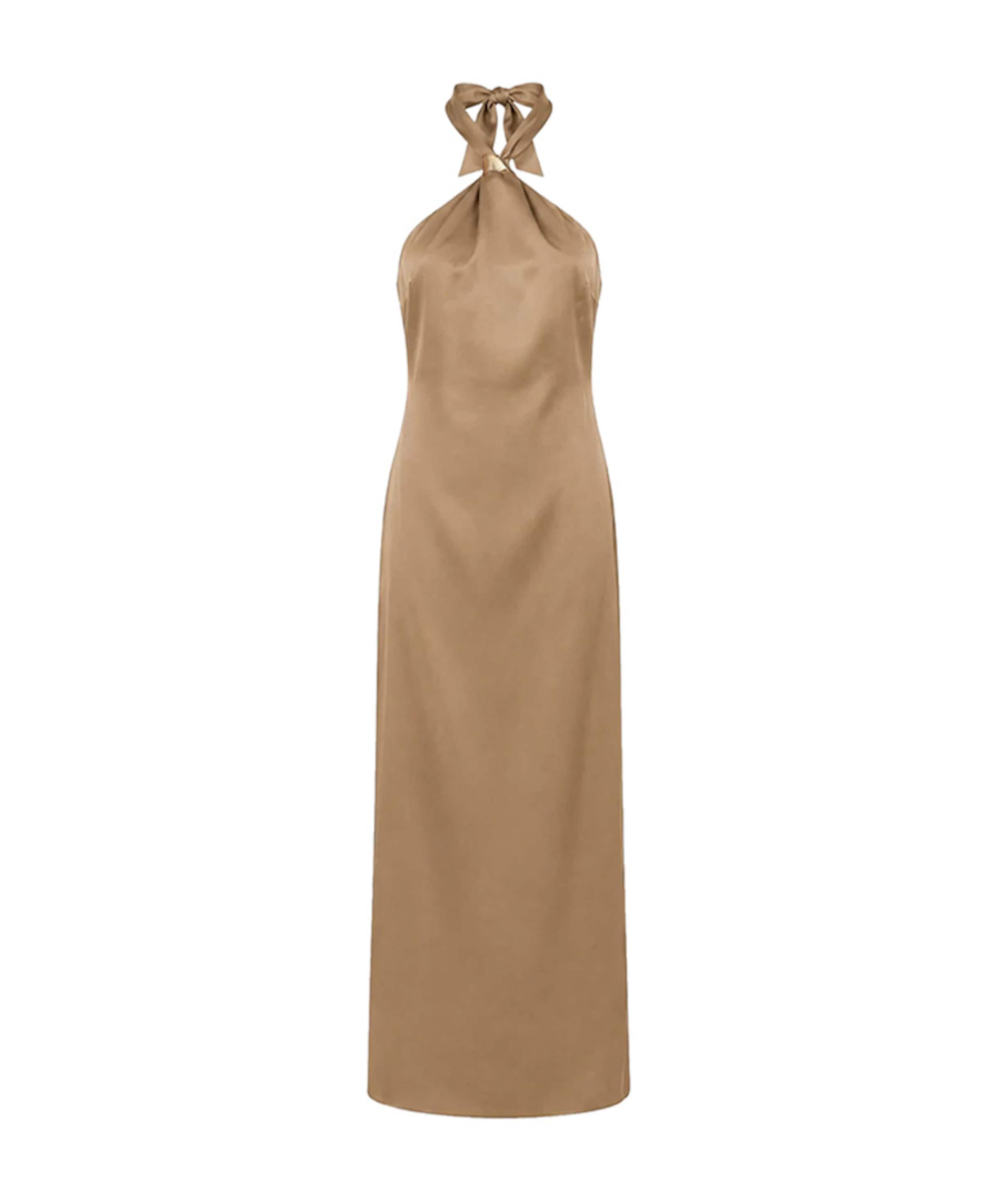 Dames jurk beige