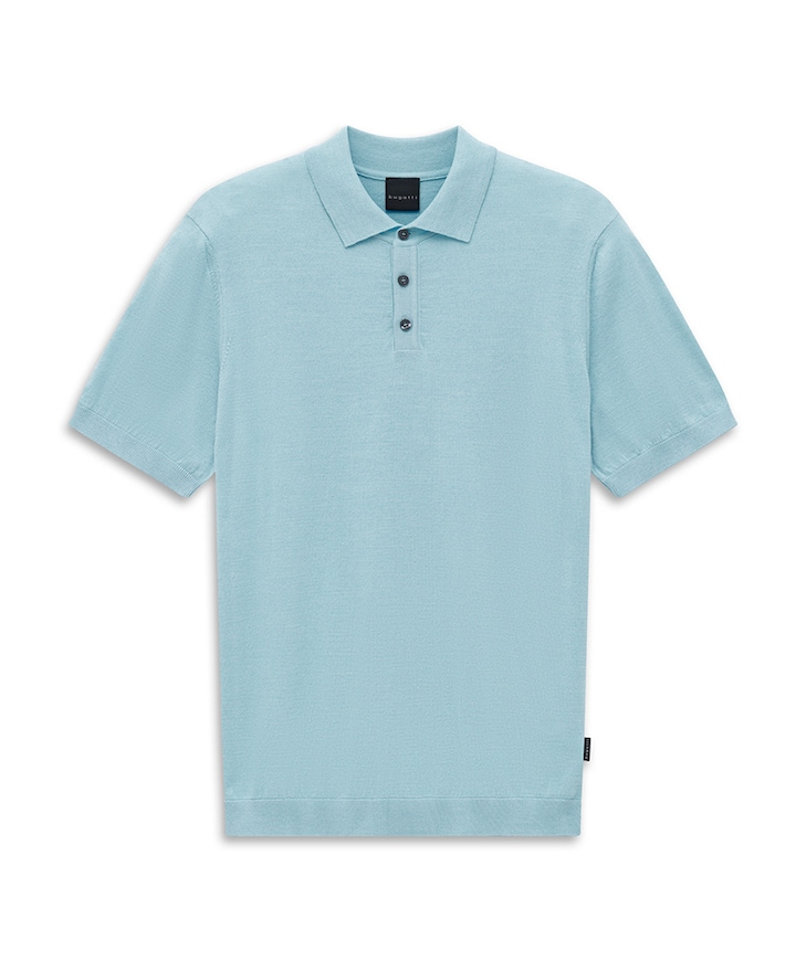 Heren polo blauw