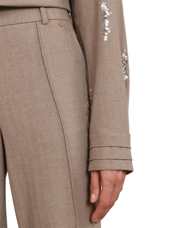 Jill dames broek bruin